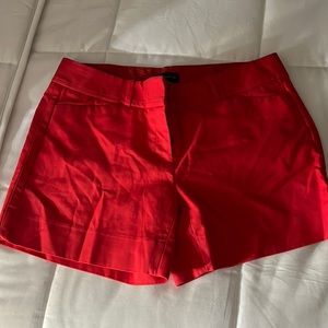 The Limited Red Shorts